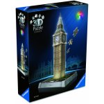 RAVENSBURGER 3D puzzle Iconics Svítící Big Ben (Noční edice) 216 ks – Zbozi.Blesk.cz