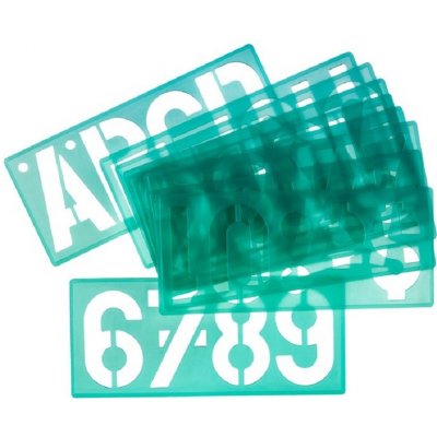 Linex 85100 šablona písmenová – Zboží Živě