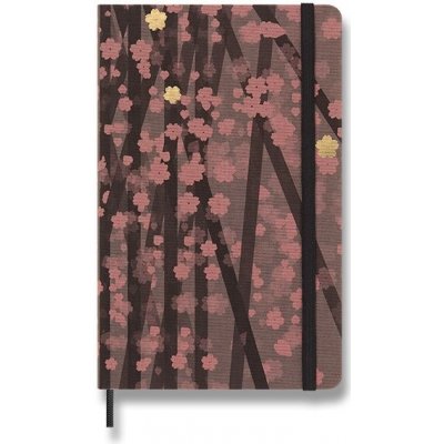 Moleskine Zápisník Sakura tvrdé desky A5 čistý – Zboží Mobilmania