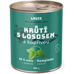 Louie Krůtí s lososem a kopřivou 0,8 kg – Hledejceny.cz