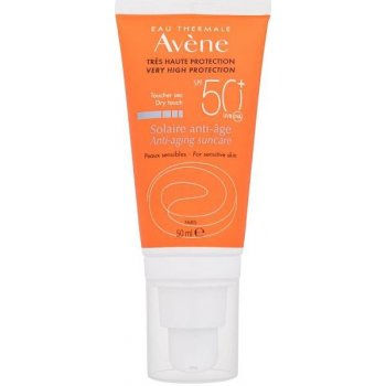 Avène Sun Anti-Age ochranný krém na obličej s protivráskovým účinkem SPF50+ 50 ml