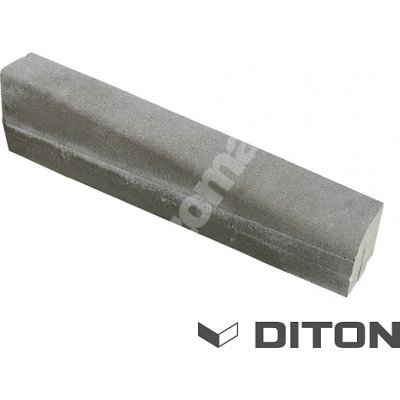 Diton DTN obrubník silniční přechodový pravý 100 x 15-25 x 15 cm přírodní beton 1 ks