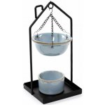 Eden aroma lampa závěsná se stojanem Domeček Světle modrá – Hledejceny.cz