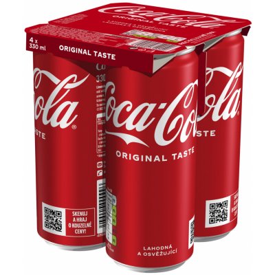 Coca Cola 4 x 330 ml – Hledejceny.cz