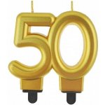 Dortisimo Godan svíčka zlatá číslo 50 – Zboží Dáma