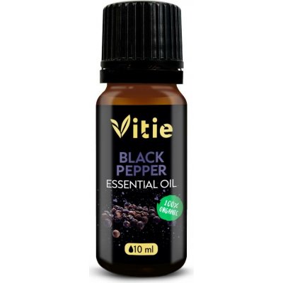 Vitie BIO 100% Esenciální olej Černý pepř 10 ml – Hledejceny.cz