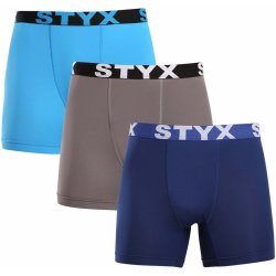 Styx 3 Pack pánské funkční boxerky vícebarevné (3W96839)