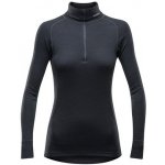 Devold duo active Woman Zip Neck Black – Zboží Dáma