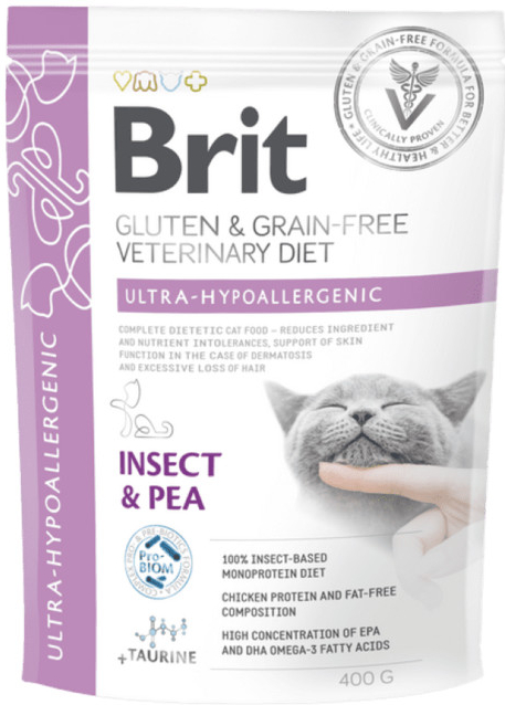 Brit Veterinary Diets Cat GF Ultra hypoallergenic 0,4 kg