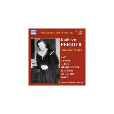 Ferrier Kathleen - Great Singers - Arias And Songs CD – Hledejceny.cz