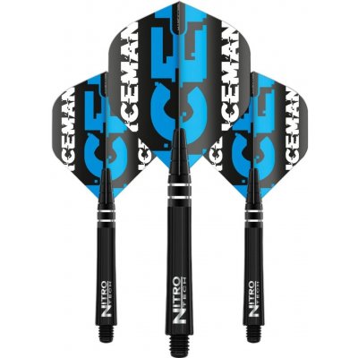 Red Dragon Sada letek a násadek - Gerwyn Price Combo - black – Hledejceny.cz