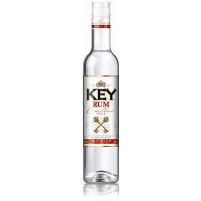 KEY RUM White 0,5 l (holá láhev) – Zboží Mobilmania