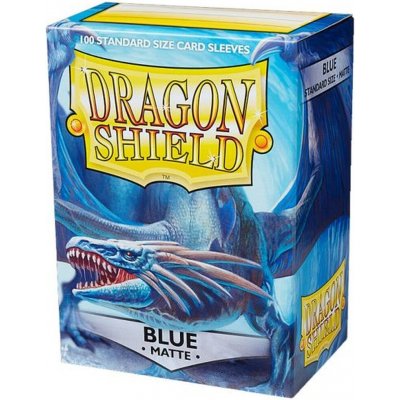 Dragon Shield Obaly Matte Blue 100ks
