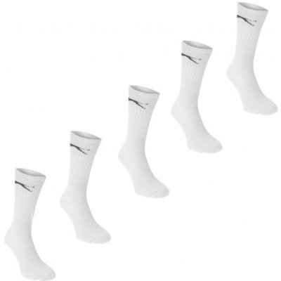 Slazenger 5 Pack Crew ponožky pánské – Zboží Mobilmania