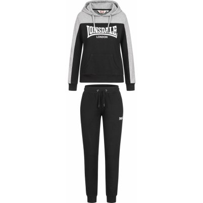 Lonsdale 117204-Black/Grey – Zboží Dáma