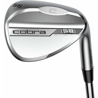 Cobra SNAKEBITE Silver Versatile wedge 10°, pravé, Stiff, 56°, ocel, KBS Hi-Rev 2.0, univerzální – Zboží Dáma