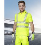 Ardon Polokošile SIGNAL výstražné krátký rukáv H5908 Žlutá odstíny 2XL – Zboží Dáma