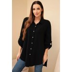 Kesi bavlněná mušelínová košile Daisy 65622 Černá – Sleviste.cz