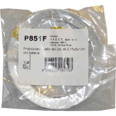 Propojovací svařovací pásek 0,15x8x10m pro baterie – Zboží Dáma