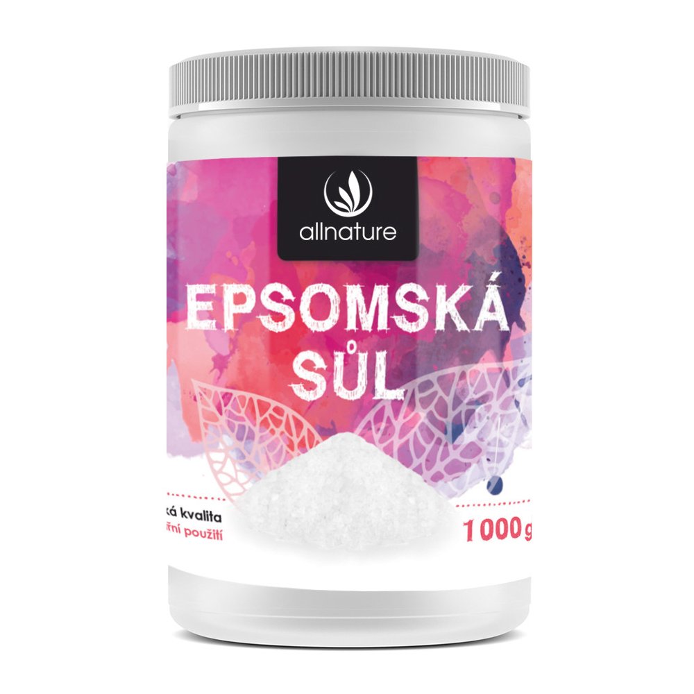 Allnature Epsomská sůl 1000 g — Heureka.cz