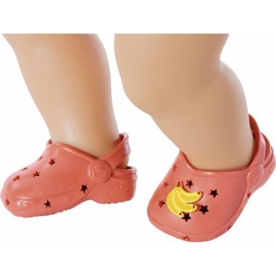 Zapf Creation Baby Born Gumové sandálky červená