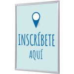 Jansen Display Set klaprámu A1, Přihlášení, modrý, španělsky, 625 x 872 mm – Hledejceny.cz