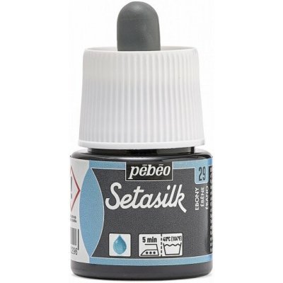 Pébéo Barva na hedvábí Setasilk 45 ml 29 Ebony – Zboží Dáma