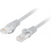 síťový kabel Lanberg PCU6-10CU-0050-S patch, CAT.6, UTP, LSZH, CU, 0.5m, šedý
