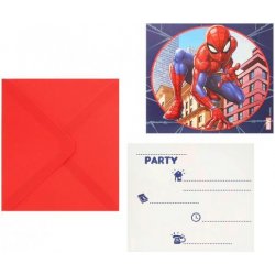 Procos Pozvánky s obálkami "Spiderman Crime Fighter"