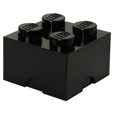 LEGO® 40031733 Room Copenhagen Storage Brick 4 25 x 25 x 18 cm černá – Zboží Mobilmania