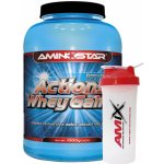 Aminostar Actions whey gainer 4500 g - vanilka