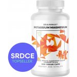 BrainMax Draslík Magnesium Draslík citrát + Hořčík Malát 200 rostlinných kapslí – Zboží Dáma