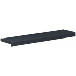 VidaXL Parapet okenní antracitový s kresbou dřeva 80 x 20 x 4,5 cm – Hledejceny.cz
