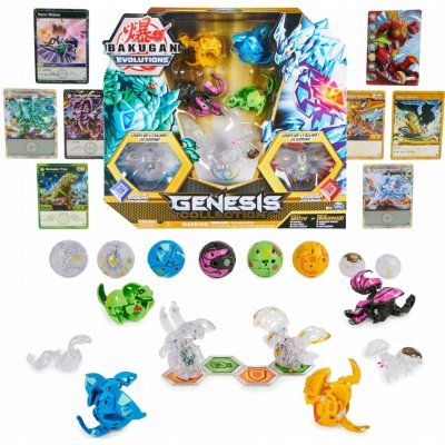 Spin Master Bakugan multibalení s exkluzivními svítícími Bakugany s4 – Hledejceny.cz