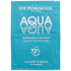 Dermacol Aqua Moisturising Cream Mask hydratační krémová pleťová maska 2 x 8 ml