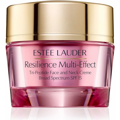 Estée Lauder Resilience Multi-Effect Tri-Peptide Face and Neck SPF15 vyživující krém na obličej a dekolt pro suchou pleť 50 ml – Hledejceny.cz
