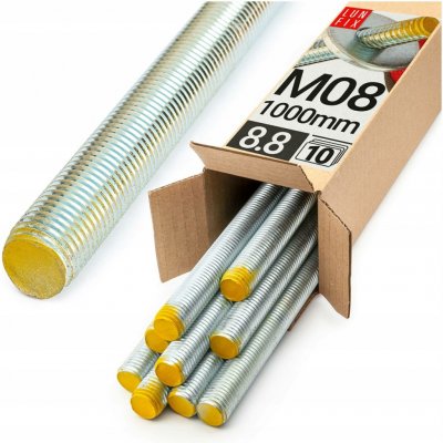 Závitové tyče Lun Fix PG0028K 8 mm x 1 m 10 kusů – Hledejceny.cz