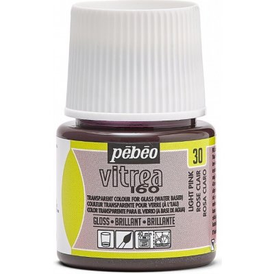 Pébéo Vitrea 160 Barva na sklo Light Pink 45 ml 1 ks – Zboží Dáma