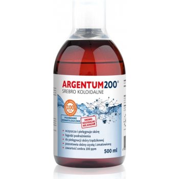 Aura Herbals Argentum 200 Collodial Silver 100 ppm čisticí tonikum s koloidním stříbrem 200 ml