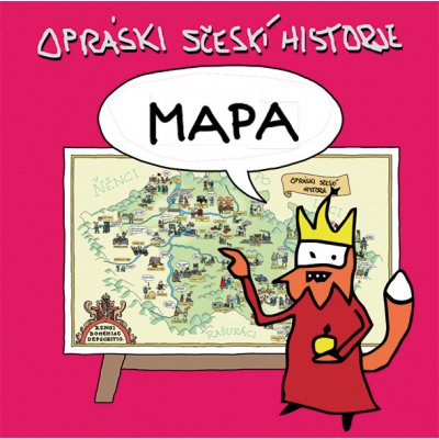 Mapa Opráski sčeskí historje jaz – Hledejceny.cz