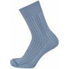 Knitva Odolné ponožky proti pocení a zápachu modrá světlá