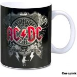 CurePink Keramický hrnek AC/DC Black Ice 300 ml – Hledejceny.cz