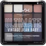 NYX Professional Makeup Ultimate paletka očních stínů 02 Vintage Jean Baby 13,28 g – Sleviste.cz