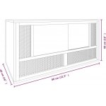 VidaXL terárium kompozitní dřevo 80x40x40 cm – Hledejceny.cz