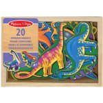 Melissa & Doug Dřevěné magnety Dino 20 ks – Hledejceny.cz