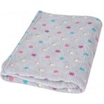 Baby Matex deka Milly 42 Šedá s puntíky – Zboží Mobilmania