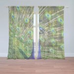 Sablio Záclony Páv: 2ks 150x250cm – Hledejceny.cz