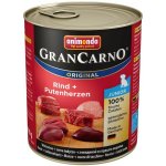 Animonda Gran Carno Fleisch Junior hovězí & krůtí srdce 6 x 0,8 kg – Zboží Mobilmania