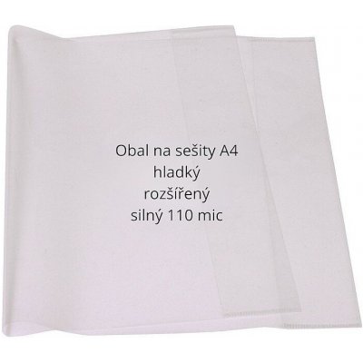 Obaly na sešity CONCORDE A4 rozšírené sada 10ks
