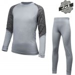 Sensor Merino Impress Set dětský triko dl.rukáv + spodky šedá/maori – Zboží Mobilmania